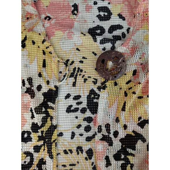 Multiples Womens Sleeveless Button-Front Vest Jacket Size S - Picture 7 of 9